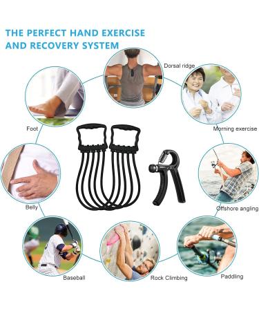 Buy Gzkedu Adjustable Chest Expander with 5 Tubes - Fitness Gear for Stronger Breasts | International Shipping - Buy Online on SooperMarket.com