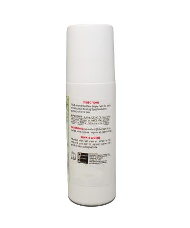 THAI Natural Crystal Scented Deodorant Roll-on | 3 fl oz | No Aluminum, Parabens, or Sulfates | Lavender & Jasmine Scent | Cruelty Free and Environmentally Safe - Buy Online on SooperMarket.com
