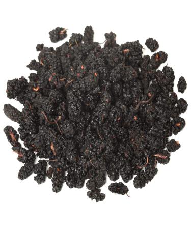 Organic Dried Black Mulberries 2 Pounds | Non-GMO Raw Fruit | Unsulfured & Unsweetened | Vegan & Kosher | Great for Snacking, Desserts & Granola | No Sugar Added | Morus nigra - Buy Online on SooperMarket.com