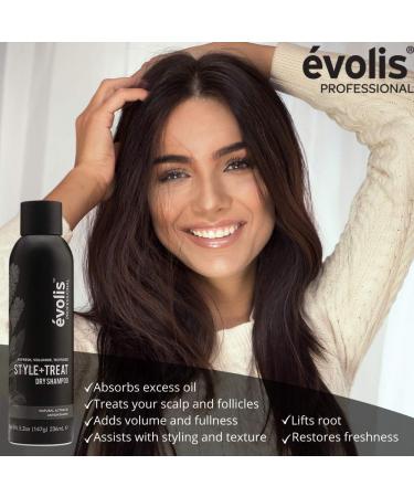  volis Style + Treat Dry Shampoo Spray - Sulfate Free No Residue Refresh Hair for All Types Sensitive Scalp & Thinning Hair - 5.2 oz - Buy Online on SooperMarket.com