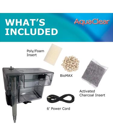 AquaClear 50 Gallon Fish Tank Filter - Ideal for 20 to 50 Gallon Tanks - Buy Online on SooperMarket.com