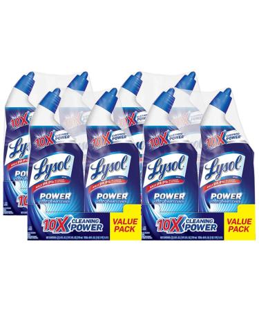 Lysol - 1920079174 Power Toilet Bowl Cleaner 192oz (4X2X24oz) 10X Cleaning Power