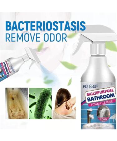 HOPASRISEE Stubborn Stains Cleaner Limescale Cleaner All Purpose Foam Cleansing Foam Spray North Moon Bubble Cleaner Foam Spray (2PCS) - Buy Online on SooperMarket.com