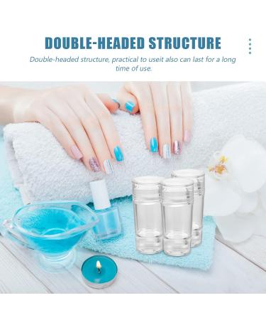 Shop Minkissy 3-Sentence Nail Art Silicone Stamp Perfect for DIY Nail Art | Clear Nail Stamp & Pressure Tool for Beautiful Manicure | International Shipping Available - Buy Online on SooperMarket.com