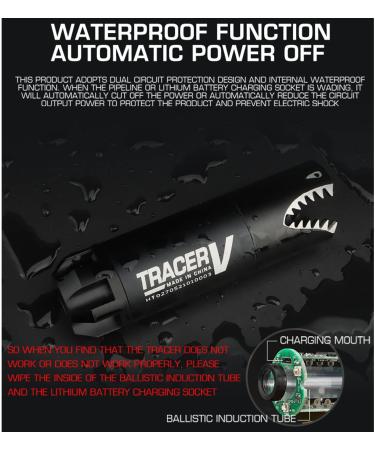 DoxiGlobal Mini Tracer Unit - Colorful Spitfire Lighter V BBS Glow, Airsoft Gun Pistol Light Tactical, 14mm CCW Thread - Buy Online on SooperMarket.com