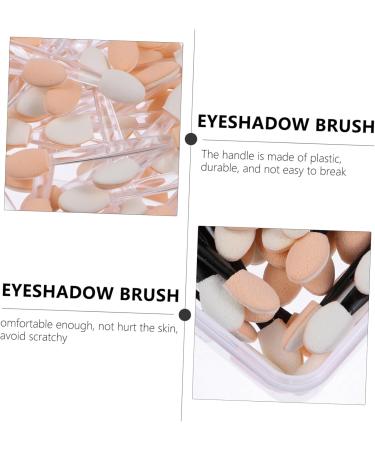 WOONEKY 5 Boxes Double Ended Eyeshadow Brush Sponge Applicator Make up for Face Plastic - Buy Online on SooperMarket.com