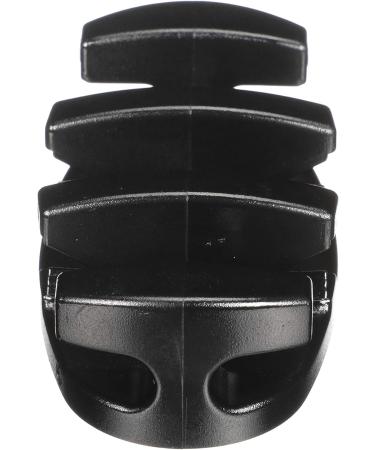 Attwood 11926-7 Zig-Zag Cleats 3 Nylon Black - Pair, for 3/8 Rope - Drilled for 2 Fasteners - Buy Online on SooperMarket.com
