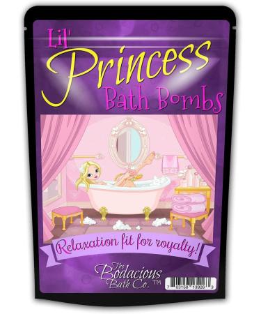 Lil Princess Bath Bombs - Handmade in The USA | XL Pretty Pink Fizzers for Girls | Luxurious Home Spa | Stocking Stuffers for Young Ladies - Buy Online on SooperMarket.com