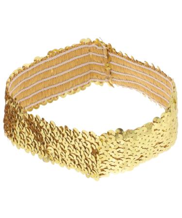 Lurrose Green Sequin Headband for Women & Girls - 1pc Gold Size 1 - Stylish Hair Accessory for Any Occasion - Buy Online on SooperMarket.com