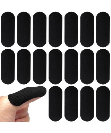 Aywfey 100 pieces bowling daisy black bowling finger band protective bowling tape elastic bowling daise for bowlers training sports bowling accessories perfect for women