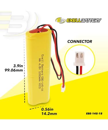 Buy Exell Emergency Lighting Battery for Lithonia D-AA650BX4 | Long-Lasting Replacement for Lithonia Models - Buy Online on SooperMarket.com