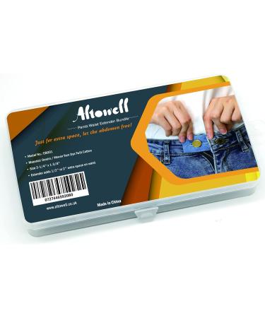 16PCS Jean Button Waistband Extenders - Elastic Trouser Pant Extender Set - Buy Online on SooperMarket.com