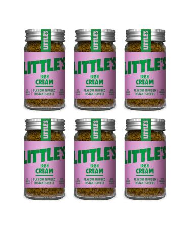 Little's Irish Cream Flavoured Instant Coffee 50g - Pack of 6