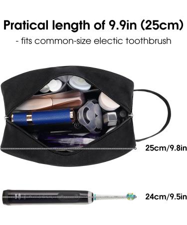 Travel Toiletry Wash Bag for Men and Women Traveling Dopp Kit Shaving Bag for Toiletries Accessories (Black) A-black - Buy Online on SooperMarket.com