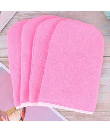 Shop Beaupretty Paraffin Gloves - Insulated Terry Cloth & Cotton Gloves for Wax Care (Pink) | 2 Pairs - International Shipping Available - Buy Online on SooperMarket.com