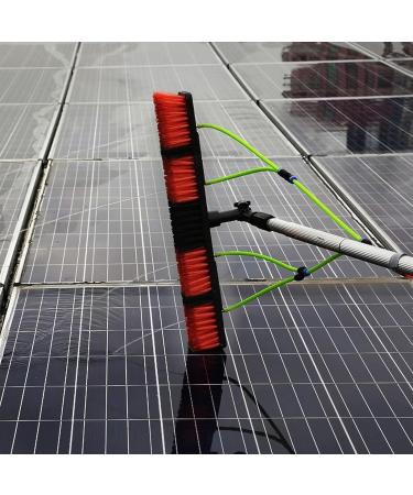 Window Cleaning Pole Water Fed Telescopic Brush Extendable Cleaner Conservatory Roof for Photovoltaic Panel Cleaning Trucks Windows Brush Head (Color : 10m Pole Size : 30Cm Brush Head) (5m Pole 5m Pole 50Cm Brush Head - Buy Online on SooperMarket.com