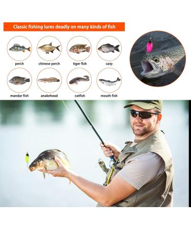 Buy Spinner Turn Signal Set & 43-Piece Trout Bait Spoon Set | Ideal for Pike Perch and Trout Fishing - Buy Online on SooperMarket.com