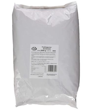 Call chocolate pudding for cooking with low-fat cocoa powder storage pack for large kitchen and canteen without additives subject to declaration 1x2500g