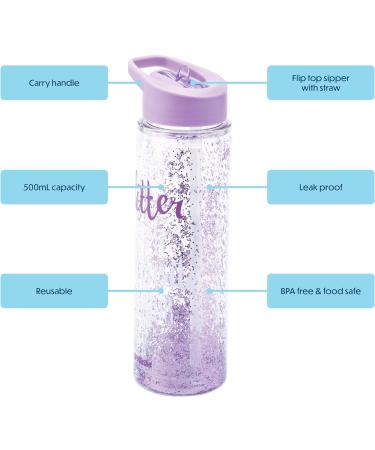 Smash 23138 Glitter Bottle Purple 9.5 x 6.5 x 24 cm 9.5 x 6.5 x 24 cm Glitter - Buy Online on SooperMarket.com