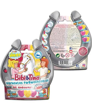 Shop Inkee Bibi & Tina 3 Set Verhexte Bath Balls - Surprise Toys Raspberry Fragrance & Bibi Blocksberg Stamps - Perfect for Kids! - Buy Online on SooperMarket.com