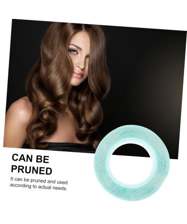Mikinona 4 Rolls Wig Double Sided Tape Hair Extension Extension Supplies Adhesive Strips for Hair Extension Hair Extension Accessories Waterproof Wig Tape Hair Extension Holder medium Blue - Buy Online on SooperMarket.com