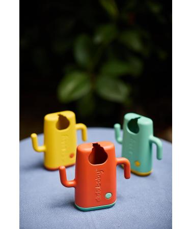 DIDOBABY Didopoucher: Two-in-ONE Anti-Spill Holder for Baby Food Pouches and Juice Bricks - Yellow - Buy Online on SooperMarket.com