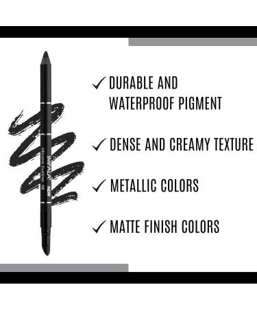 IMPALA Waterproof Eyeliner No. 08 | Intense Black Color for Defined or Smudged Look | Long-Lasting & Water-Resistant Formula - Buy Online on SooperMarket.com