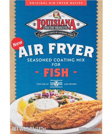 Louisiana Air Fryer Seasoned Coating Mix for Fish - Crispy & Flavorful Results - Buy Online on SooperMarket.com