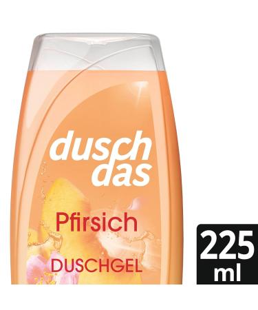 Duschdas Peach Shower Gel 6x225ml - Refreshing Fragrance for an Invigorating Start to Your Day - International Shipping Available - Buy Online on SooperMarket.com