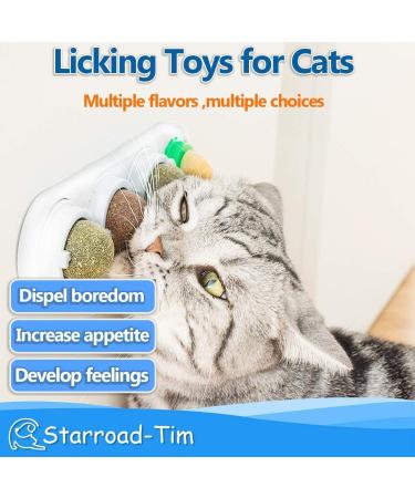 STARROAD-TIM Rotatable Edible Catnip Balls Toy for Cats - Natural & Healthy - Buy Online on SooperMarket.com