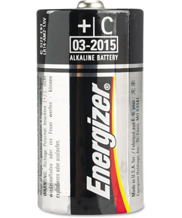 Energizer Max C 2-Pack C Cell - Buy Online on SooperMarket.com