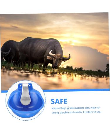 GANAZONO Farm Automatic Drinking Fountain Livestock Animals Waterer Stainless Sink Drinking Cup Large Plastic - Buy Online on SooperMarket.com