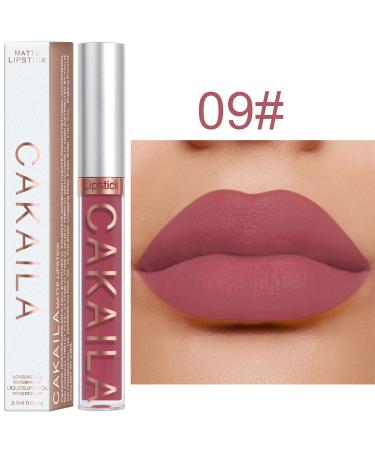 3Pcs Matte Liquid Lipstick Set - Long Lasting Waterproof Dark Red Lipsticks and Lip Gloss for Women - Buy Online on SooperMarket.com