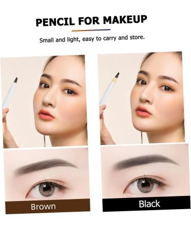 Beavorty 4pcs Four Forked Eyebrow Pencil Makeup Pen Cosmetic Miss - Buy Online on SooperMarket.com