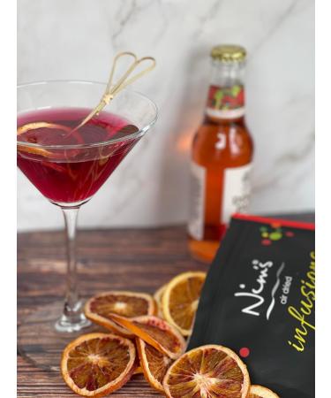Nim's Air Dried Cocktail Dring Garnish Slices Vegan Vegetarian Healthy (Blood Orange) - Buy Online on SooperMarket.com
