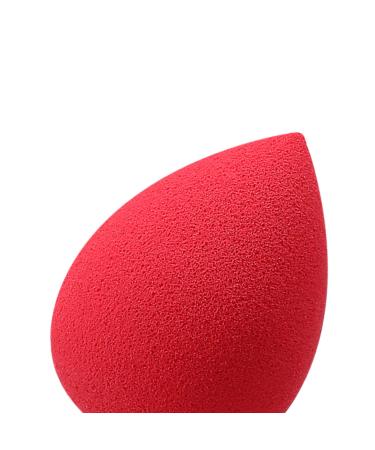 T4B KASH KI Red Teardrop-Shaped 2-Piece Makeup Sponge Set - Latex-Free Standard & Mini for Perfect Concealer Application | International Shipping Available - Buy Online on SooperMarket.com
