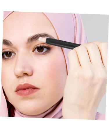 Mikinona Makeup Eyeshadow End Precision Brush Application Makeup Women Ends Dual Shadow Female Stick Eyeshadow 1 count (Pack of 1) Light Brown - Buy Online on SooperMarket.com