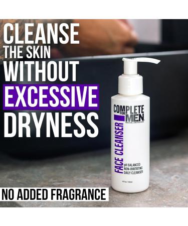 Buy pH Balanced Men's Face Cleanser - Hydrating Daily Wash for Dry Skin | Refreshing & Non-Irritating Skin Care - Buy Online on SooperMarket.com