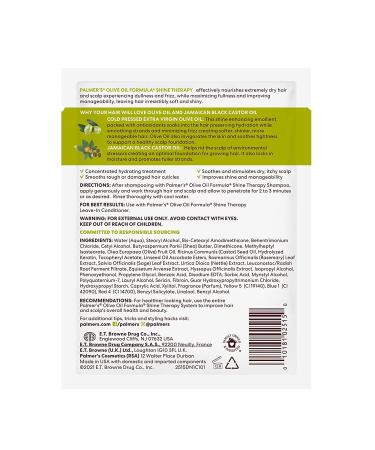 Buy Palmer s Olive Oil Organi-Gro Deep Conditioner - Nourishing & Hydrating Hair Treatment for All Hair Types | International Shipping Available - Buy Online on SooperMarket.com