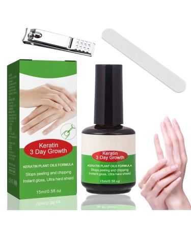 Neyeau Nail Clipper Set Nail Repair Growth Care Thin Nail Hardening Oil Nail Repair Growth Care Nail Growth Care Keratin Nail Care