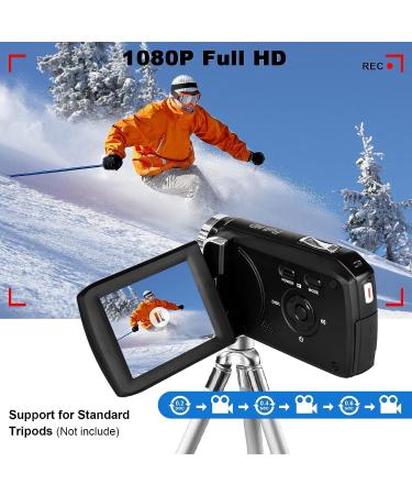 Heegomn Video Camera Camcorder 2.7K 36MP Vlogging Digital Recorder with 2.8 LCD - Perfect for YouTube, TikTok, Teens & Beginners - Buy Online on SooperMarket.com