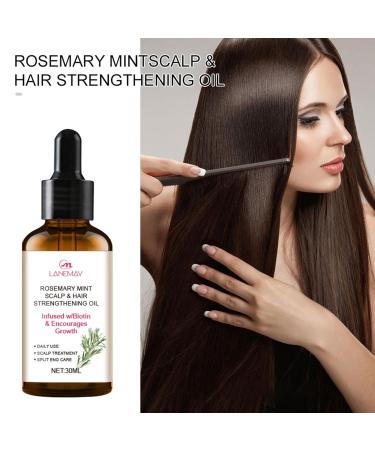 Pure Rosemary Oil for Hair Growth - 30ml Essential Oil Against Hair Loss | Premium Quality Bio-Rosmarin Oil - Buy Online on SooperMarket.com
