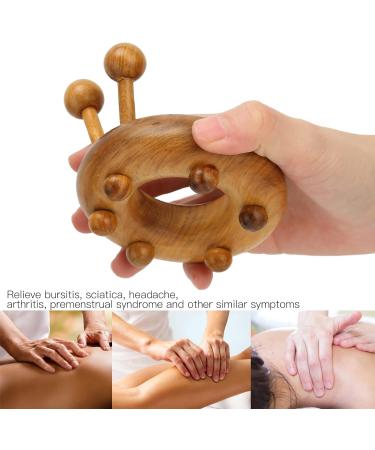 Restokki Wood Roll - Effective Wood Therapy Massage Device for Body and Foot Fat Reduction - Buy Online on SooperMarket.com