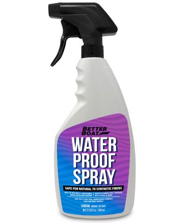 Fabric Waterproof Spray Heavy Duty Waterproofing Spray Fabric Protector Spray and Repellent for Outdoor Canvas Boat Tops Vinyl Seats Tent Water Proof Boots Jacket 22 FL OZ