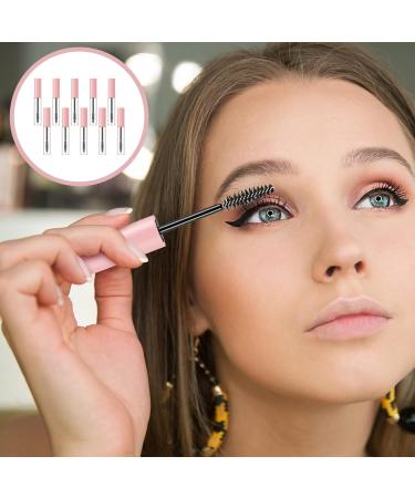 OSALADI 10pcs Mascara Empty Tube DIY Mascara Tube Empty Mascara Wand Travel Brow Plastic Pink Fake Eyelashes - Buy Online on SooperMarket.com