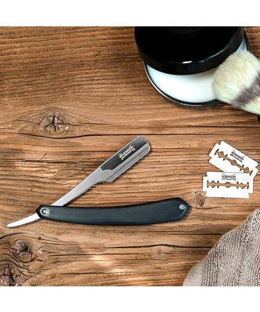 Wilkinson Sword Vintage Razor with 5 Double Blades - Classic Precision Shaving Set | Interchangeable Sounds (6 Pieces) - Buy Online on SooperMarket.com