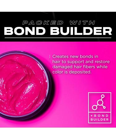 XMONDO Color Super Pink Hair Healing Semi Permanent Color - Vegan Formula with Hyaluronic Acid and Bond Building Technology - 8 Fl Oz - Buy Online on SooperMarket.com