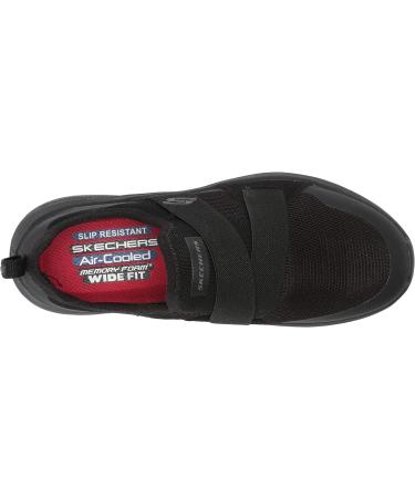 Skechers Work Elloree Women's Black Slip Resistant Slip On - Size 7.5 - Buy Online on SooperMarket.com