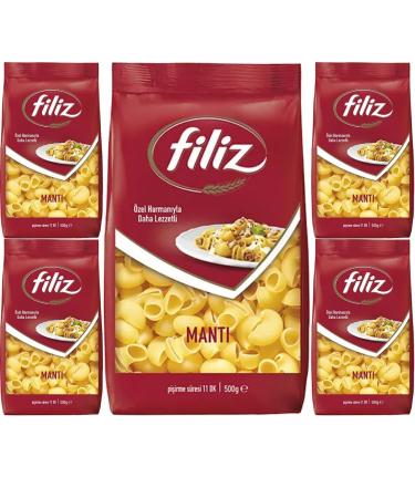Filiz Pasta Pipe Rigate 500 Gram x 5 Packs