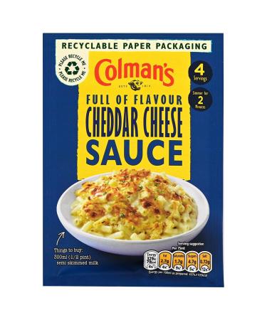 Colman's Cheddar Cheese Sauce Mix 40g 40 g (Pack of 1)